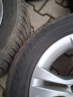 BMW kola R16 5x120 + zimní pneu - 9