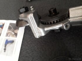 Nástroj na řezání plechu, nástavec na vrtačku,nůžky na plech - 9