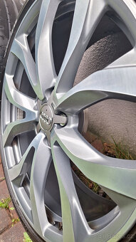 AUDI A6 C7 sada krásných disků R20 8,5Jx20H2 ET45 letní PNEU - 9