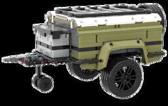 Lego Technic PŘÍVĚS pro set 42110 Defender - návod (MOC) - 9