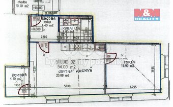 Pronájem, 2+kk 54 m², Žamberk, Masarykovo náměstí - 9