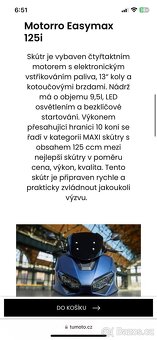 Skútr 125 - Motorro Longjia Easymax 125i - 9