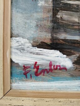 obraz JARNÍ TÁNÍ, olej, sign. František EMLER - 9