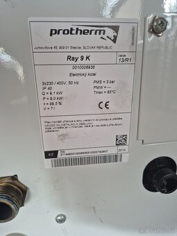 Bojler Dražice 160, Elektrokotel Protherm - 9