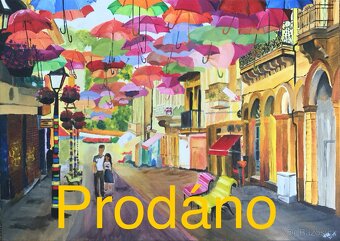 Olejomalba - Žena s náušnicemi (30x40 cm) - 9