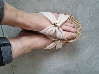 Nové dámské letní nazouvaky elegantní vel 40 - 9