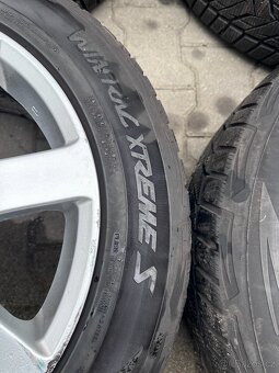 Zimní sada alu kol BMW F10,F11,F12 - 225/55 R17 - 9