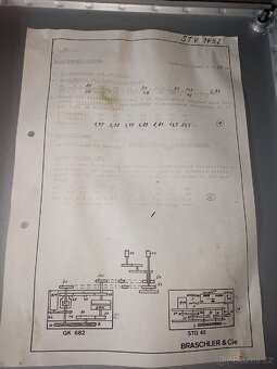 Historické elektromechanické zařízení BRASCHLER & CIE - 9