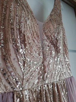 plesové šaty M - 9