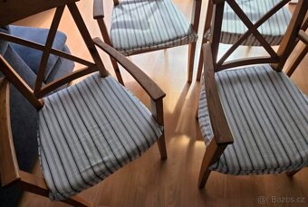 JÍDELNÍ SET IKEA LEKSVIK - 9