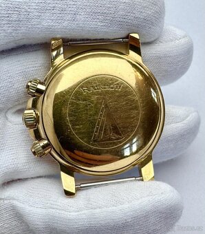 18K ZLATÉ PÁNSKÉ HODINKY ZENITH EL PRIMERO S ETUI - 9