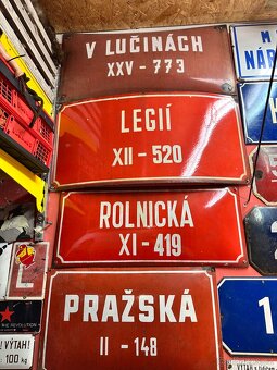 Prodám staré cedule - 9