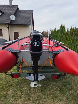 Nafukovací loď pro 10 lidí + vlek - 9