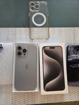 Apple iPhone 15 Pro Max 256GB Natural Titanium - 9