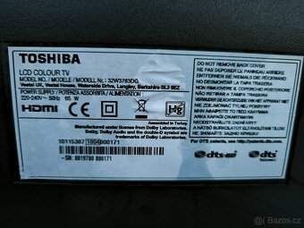 4x televize na náhradní díly, cena za vše - 9