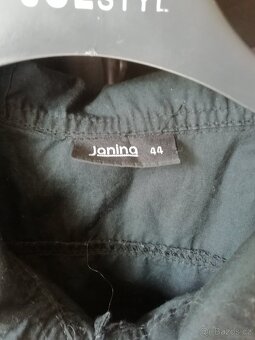 Kratší šaty na vázačku, styl džínových, Janina 44, měřte - 9