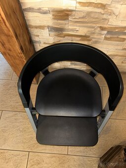 Židlička Stokke Steps Black/ Storm Grey - 9