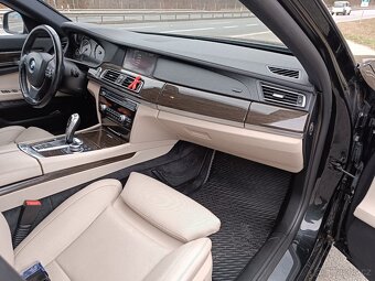 BMW 740xd 225kW 2011 najeto 200tkm ACC,komforní sedačky,N.V. - 9