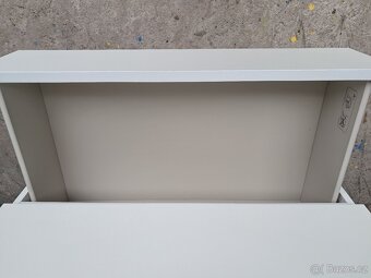 Ikea komoda Malm bílá 6 zásuvek - 9