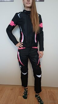 Kožená dámská kombinéza Probiker / Riding Tribe - 9