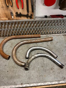 Různé kolena výfuku Jawa/ČZ - 9