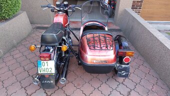 Jawa 350/634 sidecar 562- Italka rok 1983 - 9