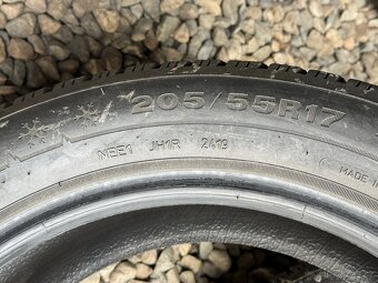 205/55/17 - Dunlop zimní sada pneu - 9
