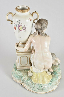 Porcelánová figurální skupina Frankenthal 1779 - 9