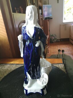 porcelánové sošky krajkové - 9