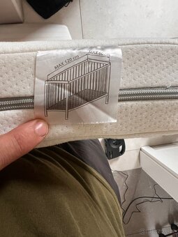 Dětská cestovní postýlka s matrací - 9