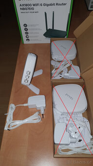 Prodám mesh 2x ROUTER Zyxel NBG7510 a 1x AP Zyxel WX3100-T0 - 9