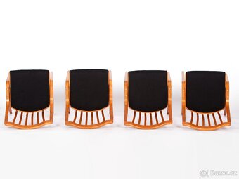 Jídelní židle TON Holešov, perfektní stav, 4 kusy. - 9