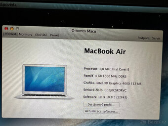 MacBook Air5,2 - nová originální baterie, bez vad - 9
