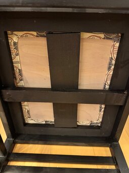 Starožitný set, křesla, lavice, stolek - 9