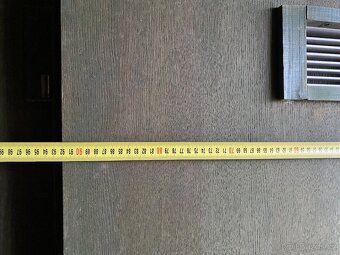 Dveře dřevěné, zelené ,více kusů včetně klik, 90,80, 60 - 9