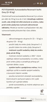 Dětská autosedačka 0-18 kg - 9
