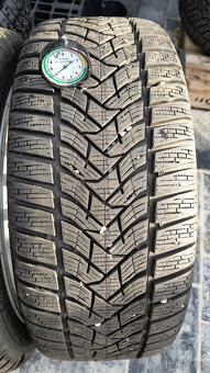 18 originál SEAT VW ŠKODA 5x112 zánovní zimní 225/40 R18 - 9