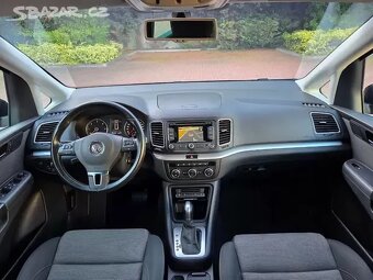 VW Sharan 2.0TDI 103kW, DSG, 7.míst, 2014, xenon, po servisu - 9