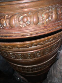 Měděné starožitné nádoby z koloniálu - 9