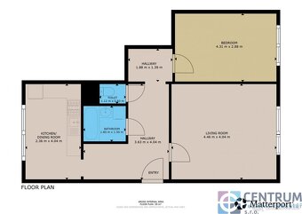 Pronájem bytu 2+1, 59 m2 - 9