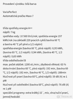 Pračka Bosch WAE 24365BY se skříňkou - 9