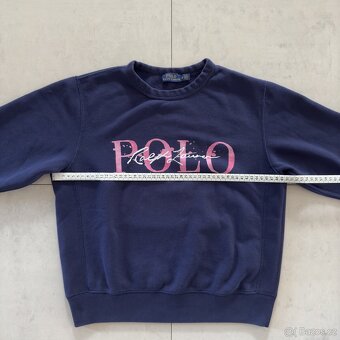 Ralph Lauren Polo modrá mikina - 9