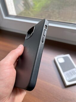 Apple iPhone 13 Mini Leather Case -- originální kožený kryt - 9