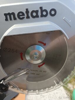 Pokosová pila Metabo KGS 254 M v záruce. - 9