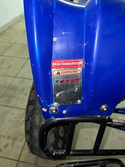 Prodám čtyřkolku – 124 ccm, 3stupňový manuál - 9