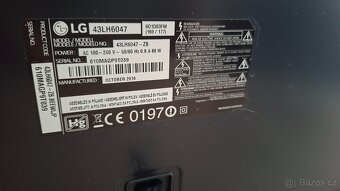 Smart Televize LG 108 cm - 9