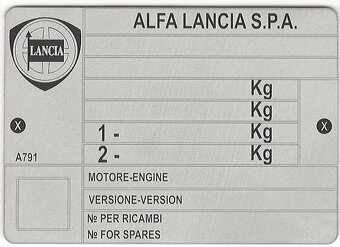 Štítky na Velorex, Fiat, Citroen, Lancia, Kia, Audi - 9