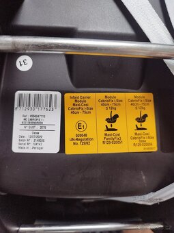 Vajíčko Maxi-Cosi CabrioFix i-Size - 9