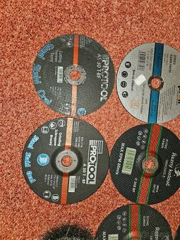 Kotouče a kartáč flexa / úhlová bruska 180mm za 199,-Kč - 9