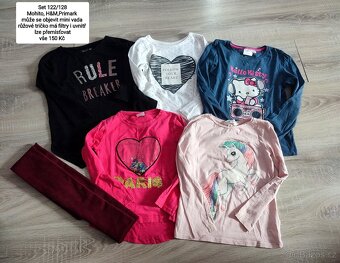 Sety oblečení pro holčičku 122/128 - 9
